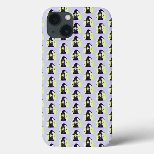 Bevallige Boze Schattige Heks Case-Mate iPhone Case (Achterkant)