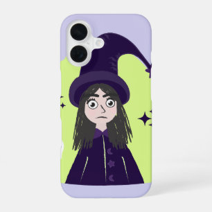 Bevallige Boze Schattige Heks iPhone 16 Hoesje