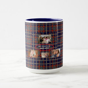 Bevallige Cadeau Voor Beste Moeder Schotse Plaid 4 Mok