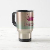 Bevallige Chic, Tiara, Prinses, Glitterend Reisbeker (Voorkant links)