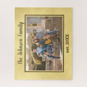 Bevallige Gezinsfoto Legpuzzel (Verticaal)