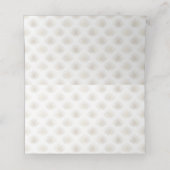 Bevallige Goud Great Gatsby Art Deco Jaren 20 Trou Plaatskaartje (Binnenkant ongevouwen)