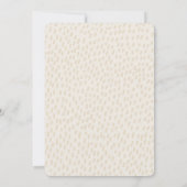 Bevallige Herfst Housewarming Laat Minimalistische Kaart (Achterkant)