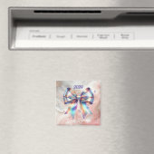 Bevallige iriserende boog jaaraccent magneet (Insitu (Vaatwasser))