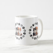 Bevallige kattenmok koffiemok (Voorkant rechts)