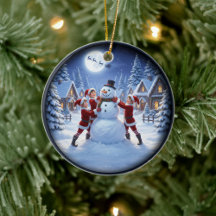 Bevallige Kerstscene