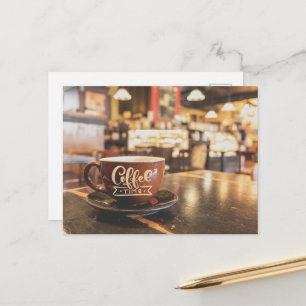 Bevallige Koffietijd Briefkaart