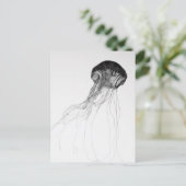 Bevallige Kwallen Briefkaart (Staand voorkant)