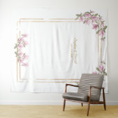 Bevallige Magnolia Bloei Fotohokje Trouw Wandkleed (In Situ (horizontaal))