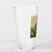Bevallige Mus Vogel Foto Glas (Links)