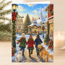 Bevallige New England Vakantie Kerstmis