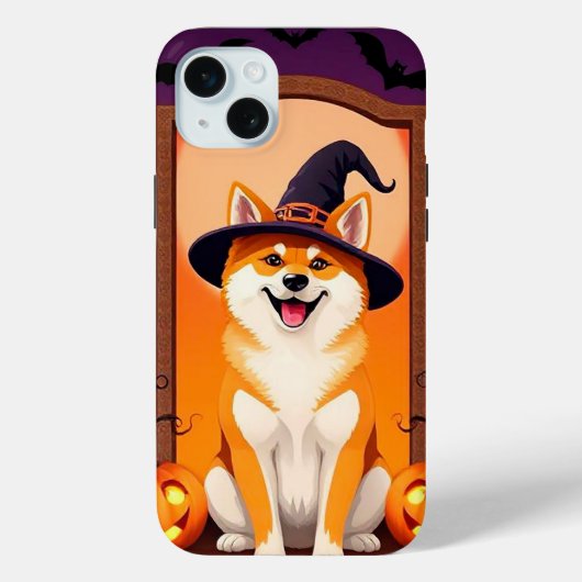 Bevallige Pompoen Puppy Stemming 🎃🐾 Gezellige Ha Case-Mate iPhone Case (Achterkant)
