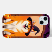 Bevallige Pompoen Puppy Stemming 🎃🐾 Gezellige Ha Case-Mate iPhone Case (Achterkant (horizontaal))