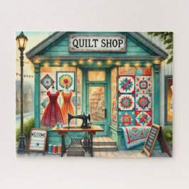 Bevallige Quiltwinkel Vintage Naaidresses Legpuzzel