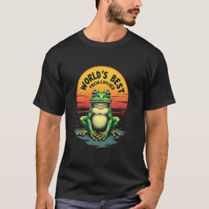 Bevallige Werelds Beste Kikker Vanger T-shirt