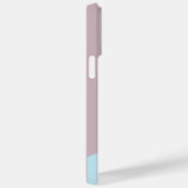 Bevallige Zachte Roze Minimalistische Grootouders Case-Mate iPhone Case (Achterkant / Rechts)