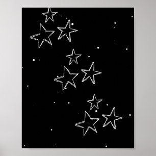 Bevalligende bloemenposter Elegante wanddecorati Poster
