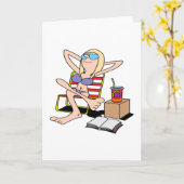 Bevalling dag ontspanning kaart (Gele Bloem)