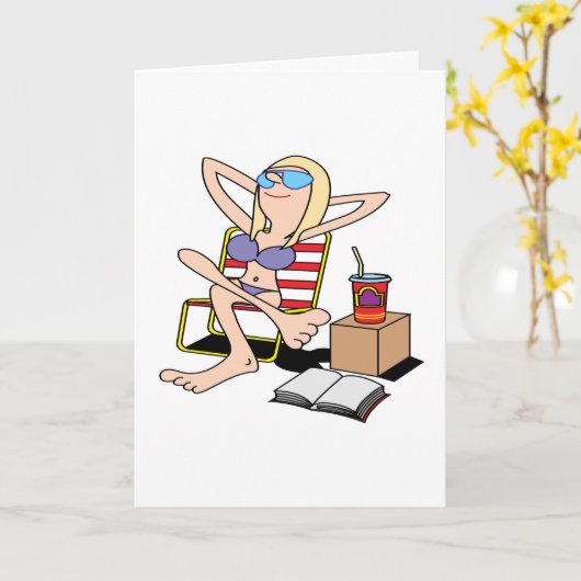 Bevalling dag ontspanning kaart (Gele Bloem)