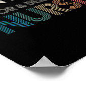 bevalling en bevalling verpleegster retro stijl v poster (Hoek)