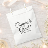 Bevat afstudeerder zwart wit de klassenjaar van he bedankzakje (Geknipt)