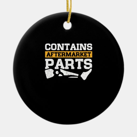 Bevat aftermarket onderdelen geamputeerd been prot keramisch ornament (Voorkant)