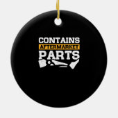 Bevat aftermarket onderdelen geamputeerd been prot keramisch ornament (Achterkant)