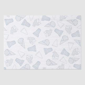 Bevat alleen blauw weefselpapier tissuepapier