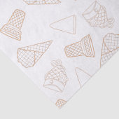 Bevat alleen Oranje weefselpapier Tissuepapier (Detail)