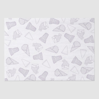 Bevat alleen Paars weefselpapier Tissuepapier