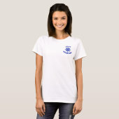Bevat de naam T-Shirt voor schepen op wiel en boot (Voorkant volledig)