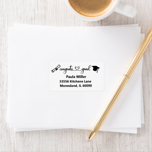 Bevat het Etiket van het Afstudeerder, de Stickers (Insitu)