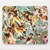 Bevat met een gradiënt of damp, oranje tot gekleur muismat (Voorkant)