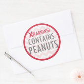 Bevat Pinda's Voedsel Allergie Alert Stickers (Envelop)