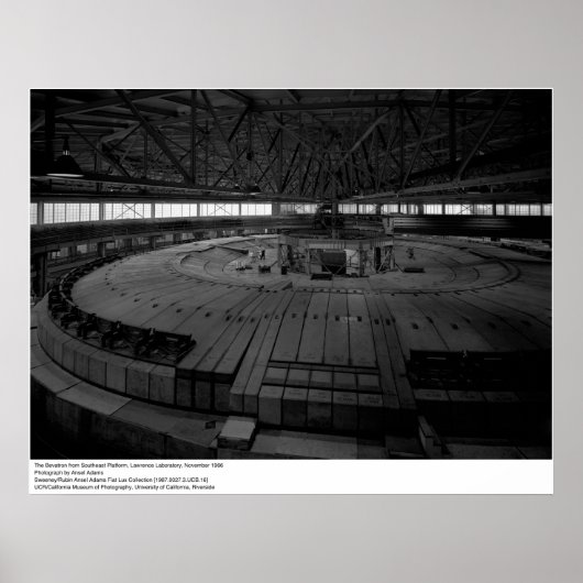 Bevatron van het Zuidoosten Platform, 1966 Poster (Voorkant)