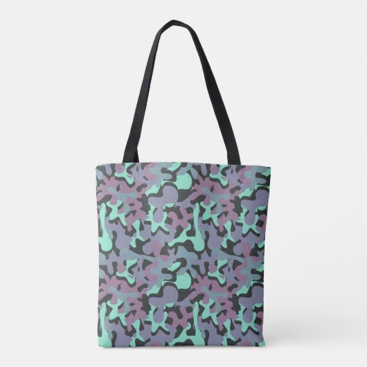 Bevatten van de Handaard Camo Tote Bag (Achterkant)