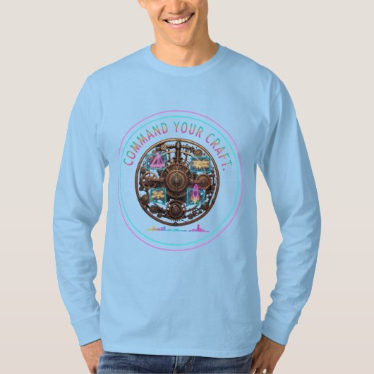 Beveel uw vaartuig." t-shirt (Voorkant)