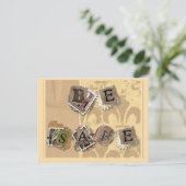 BEVEILIG BRIEFKAART (Staand voorkant)