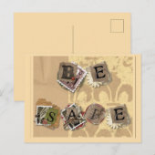 BEVEILIG BRIEFKAART (Voorkant / Achterkant)