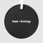 Beveilig uw toekomst met een Bitcoin-pensioenplan Ornament (achterkant)