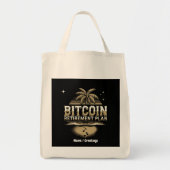 Beveilig uw toekomst met een Bitcoin-pensioenplan Tote Bag (Voorkant)