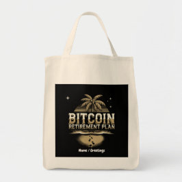 Beveilig uw toekomst met een Bitcoin-pensioenplan Tote Bag