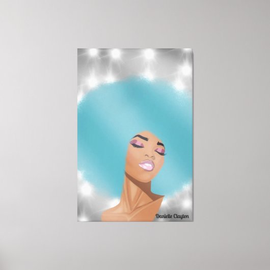 Beveiligde Canvasprint Canvas Afdruk (Voorkant)