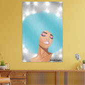 Beveiligde Canvasprint Canvas Afdruk (Insitu (Woonkamer))