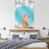 Beveiligde Canvasprint Canvas Afdruk (Insitu (Slaapkamer))