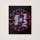 Beveiliging als opgeladen plasmaval legpuzzel (Verticaal)