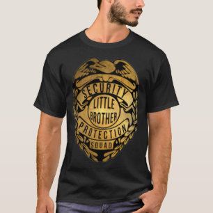 Beveiliging Little Brother Protection Squad Big bf T-shirt