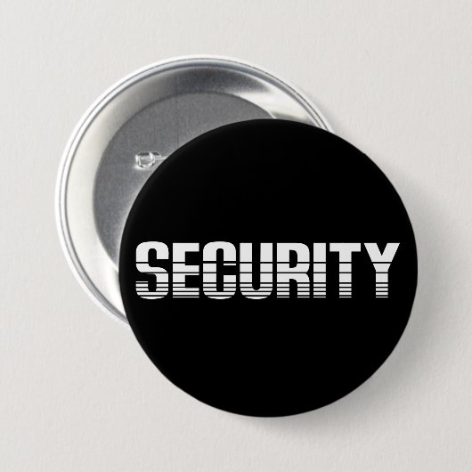 Beveiliging Ronde Button 7,6 Cm (Voorkant /achterkant)