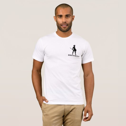 Beveiliging T-shirt (Voorkant volledig)