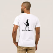 Beveiliging T-shirt (Achterkant volledig)